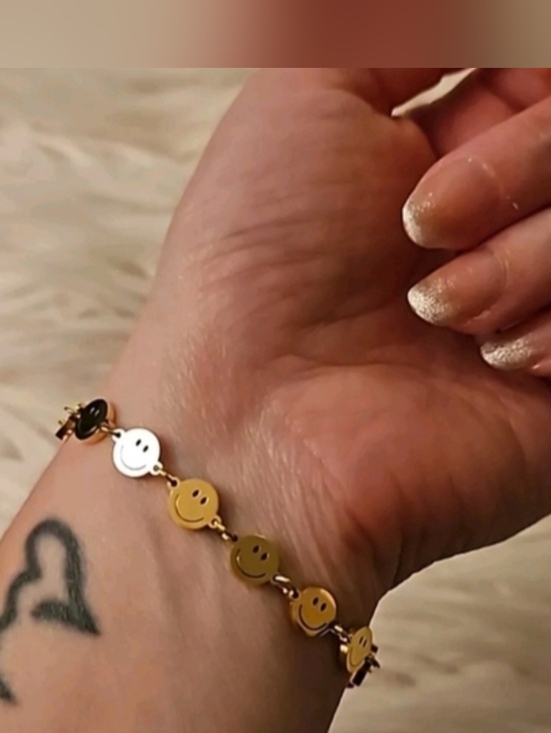 P.Y.E Boutique Jewelry - Serotonin Spark Bracelet - Golden Aura